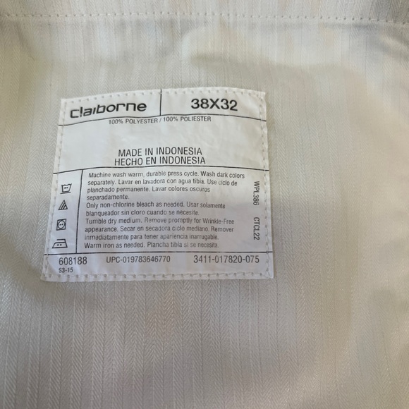 VGUC altered inseam (28.5”) men’s slacks by Liz Claiborne - Picture 2 of 4